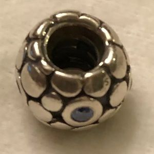 Pandora Jewelry - PANDORA Blue Bubbles Charm CZ 925 Retired Pandora Jewelry - PANDORA Blue Bubbles Charm CZ 925 Retired